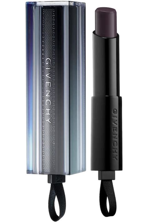 givenchy rouge interdit temptation black magic|givenchy universal black lip balm.